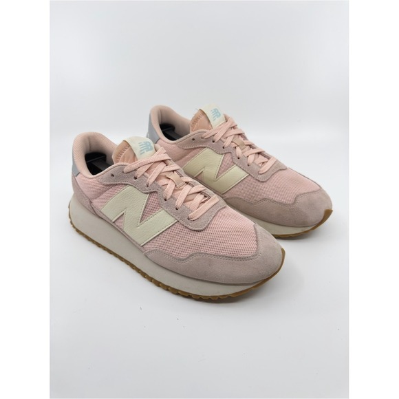 New Balance Shoes - New Balance 237 Sneakers Women 8 Pink Good Retro Mesh Suede Low Top WS237V1
